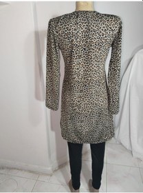 Resim Mesa Mayo Leopar Desenli Elbise Mayo Leopar 