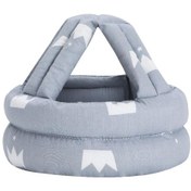 Resim Suntek Pamuklu Bebek Güvenlik Şapkası 40-53 CM Gri 