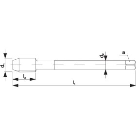 Resim Fett M14 Iat 376A Dın376 Hss Atlamalı Alüminyum İçin Makina Kılavuzu 