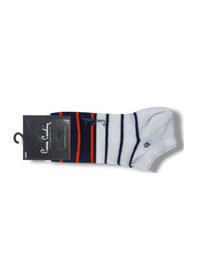 Resim P.cardin 3035-25 Pamuk Zebra Soket Çorap 40-44 Beyaz 