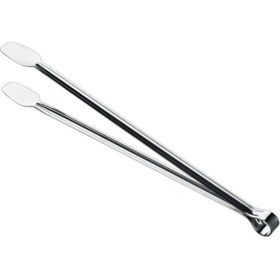 Resim Klasik Metal Mangal Maşası 32 Cm-27 cm Uzun-Kısa Boy Çelik Yemek Barbekü Izgara Kömür Köz (32 cm - 1 Adet) 