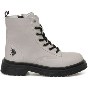 Resim U.S. Polo Assn. TRENA JR 5PR Pudra Kız Çocuk Biker Bot 