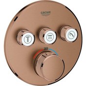 Resim Grohe Smartcontrol Üç Valfli Akış Kontrollü Ankastre Banyo Bataryası - 29121DL0 