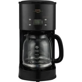 Resim Vestel Rustik Siyah Filtre Kahve Makinesi 