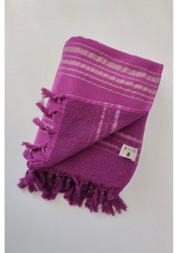 Resim Çizgili Havlu Peştemal 90x170cm -yumuşak Plaj Havlusu-%100 Pamuk 