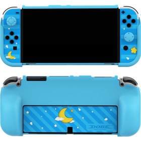 Resim Nintendo Switch Oled Koruyucu Kılıf 8 İn 1 Set Dobe Tns-2120 