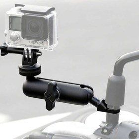 Resim Knmaster MC-10 Ayna Bağlantılı 360° Ayarlanabilir Kamera Tutucu Aparat 
