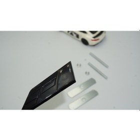 Resim Dk Seat Cupra Leon İbiza Altea Siyah Metal Ön Panjur 3d Logo Ambl 