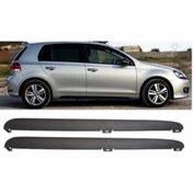 Resim X POWER TUNİNG Volksvagen Golf 6 Model 2009 - 2012 Arası Uyumlu Plastik Yan Marşpiyel 