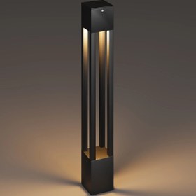 Resim Anka Bollard Bahçe Aydınlatması | IP65 LED Alüminyum | TENKA - 75 CM / 3000K / GU10 