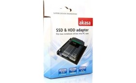 Resim Akasa 2 x 2.5" HDD/SSD Çift Yuvalı 3.5" Dönüştürücü (AK-HDA-03) 