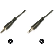 Resim Stereo Ses Kablosu, 3.5 Mm Erkek - 3,5 Mm Erkek, 1.50 Metre, Ccs, 2X0.10/10 Zırhlı, Siyah Renk 
