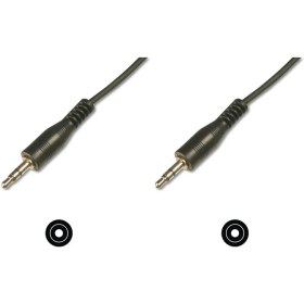 Resim Stereo Ses Kablosu, 3.5 Mm Erkek - 3,5 Mm Erkek, 1.50 Metre, Ccs, 2X0.10/10 Zırhlı, Siyah Renk 