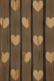 Resim KALPLİ MODEL GOLD RENK İP PERDE HAZIR İP PERDE 300 * 280 