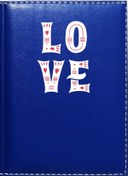 Resim Promosyon Denizi I Love You 3 Görselli Lacivert Ruhsat Kabı 