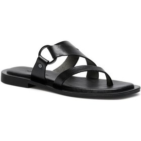 Resim Nine West Tanye 2Fx Kadın Düz Terlik-Siyah 