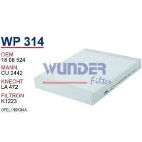 Resim Wunder Wp314 Polen Filtresi - Opel Insignia-Astra J -Chevrolet A 540125425 
