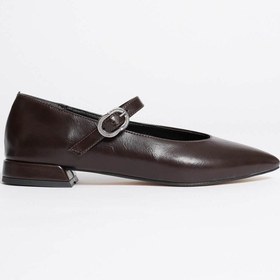 Resim Htiderem Kadın Acı Kahve Günlük Kısa Topuklu Ayakkabı Acı Kahve 