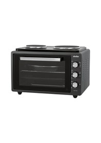 Resim Simfer 4284 42 LT Yoğurt Yapma Fonksiyonlu Turbo Mini Fırın Antrasit 