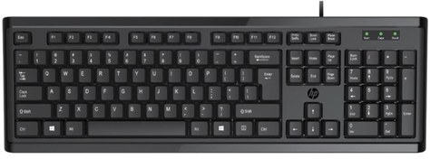 Resim HP 6CB78PA K10 Kablolu Klavye 