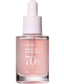 Resim Anua - peach 70% niacinamide serum (leke ve geniş gözenek karşıtı parlatıcı şeftali özlü serum) 30ml 