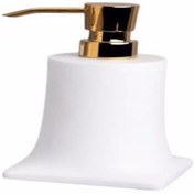 Resim System Tezgah Üstü Beyaz-sarı Sıvı Sabunluk Ba20007 001006 R1-gl 