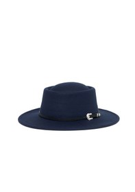 Resim Berellini Kaşe Kaşmir - Unisex Geniş Fotör Lacivert 