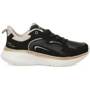 Resim Kinetix Mone Pu W 5pr Siyah Kadın Sneaker 000000000102016416 Siyah-ekru 