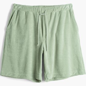 Resim Terry Flow Cotton Erkek Şort - Ada Çayı / L-XL 