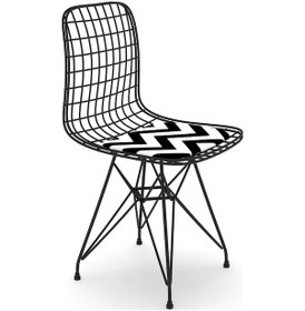 Resim Knsz kafes tel sandalyesi 1 li mazlum syhaldo ofis cafe bahçe mutfak 