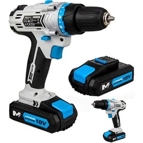 Resim PRO LEFS MAC ALLİSTER 18 V 1,5 AH DARBELİ MATKAP VİDALAMA 