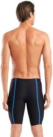 Resim ARENA Solid Swim Jammer Yüzücü Mayosu, 65, Solid Swim Jammer, Black Blue Cosmo, Erkek 