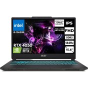 Resim MSI Cyborg 15 A13VE-1252XTRAT21 i513420H 8 GB 256 GB SSD 6 GB RTX4050 15.6" FHD W11H Dizüstü Bilgisayar 