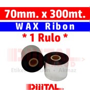 Resim Wax Ribon 70X300 Mt Wax Out 1 Inç - 1 Rulo Wax