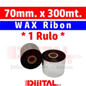 Resim Wax Ribon 70X300 Mt Wax Out 1 Inç - 1 Rulo 