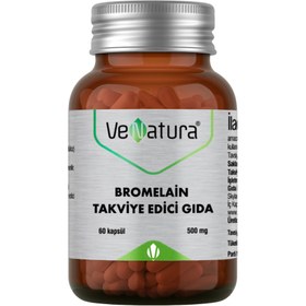 Resim VENATURA Bromelain Takviye Edici Gıda 60 Kapsül 