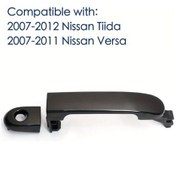 Resim Dashanshop Nissan Versa Tiida 2007-2012 Sol Ön Kapı Kilidi Mekanizmalı Oem Uyumlu Siyah 