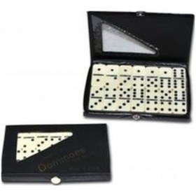 Resim Melamin Büyük Domino Seti Çantalı 