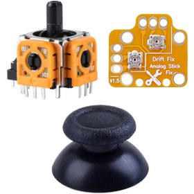 Resim Pop Konsol Ps4 Motor Topuz Analog Başlık Drift Fix Tamir Seti Playstation 4 Kol Tamir Yedek Parça 