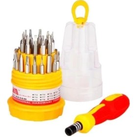 Resim Orta 31 Parça Hassas Tornavida Bits Uç Seti Yumurta Tornavida Belirtilmemiş 