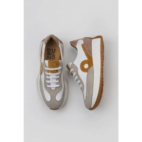 Resim Bueno Shoes Bej Multi Deri Kadın Düz Dolgu Ayakkabı 