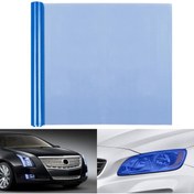 Resim NewVario MAVİ TRANSPARAN FAR FİLMİ 30 CM X 1 METRE 