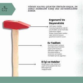 Resim EKO Ergonomik Çekiç 1500 GR 