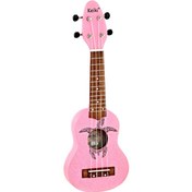 Resim Ortega Keiki Turtle Sopranino Ukulele (Pink) 