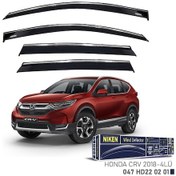 Resim Honda Crv Kromlu Cam Rüzgarlığı Niken 2018+ Sonrası Uyumlu 