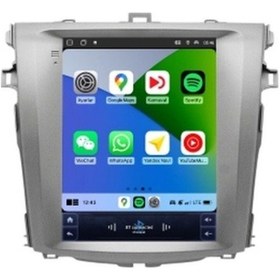 Resim Toyota Corolla Tesla 2007/2011 8gb Ram 64gb Hafıza Carplay Kamera Android Multimedya 12" 
