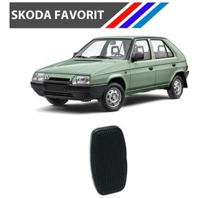 Resim OTOZET Skoda Favorit Fren Pedal Lastiği 1 Adet 