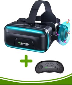 Resim VR Shinecon G04ea Sanal Gerçeklik Gözlüğü Sc-b01 Kablosuz Bluetooth Kumandalı 