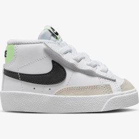 Resim Nike Blazer Mid 77 Çocuk Beyaz Spor Ayakkabı 