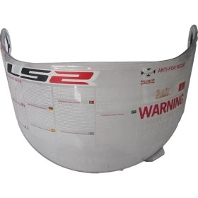Resim Ls2 Ff-Mhr-48 Cr1 FF396 - FF392 - FF358 - FF385 - FF322 Kask Camı Şeffaf Vizör 